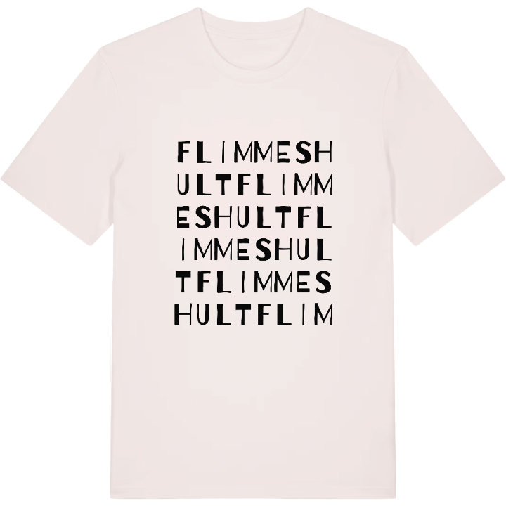 Flimmeshult ordlek t-shirt – t-shirt från PinShirt