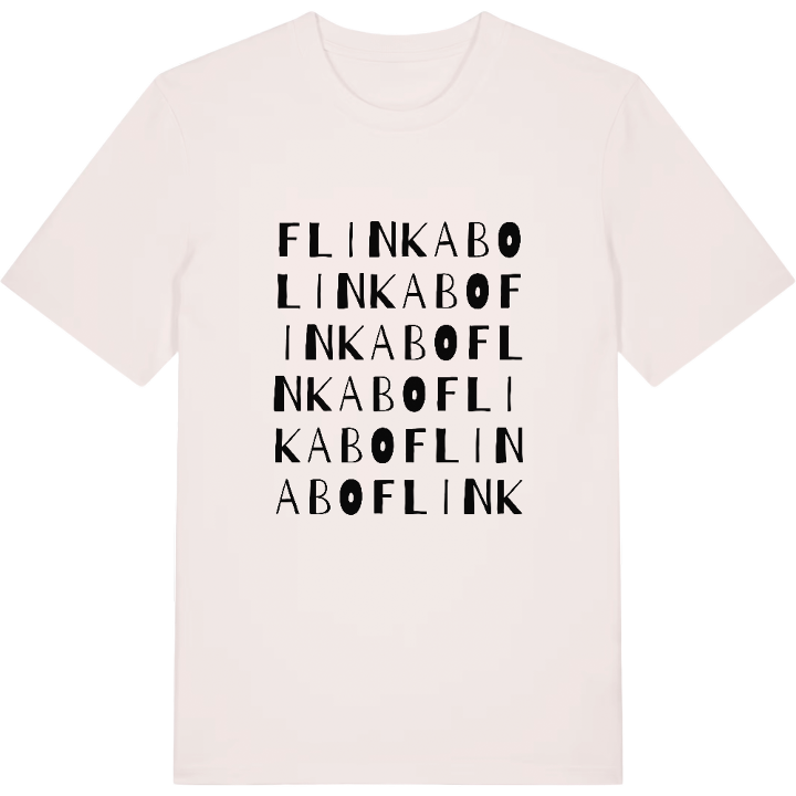 Flinkabo ordlek t-shirt – t-shirt från PinShirt