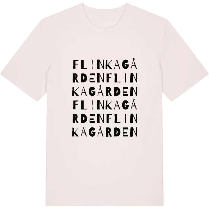 Flinkagården ordlek t-shirt – t-shirt från PinShirt