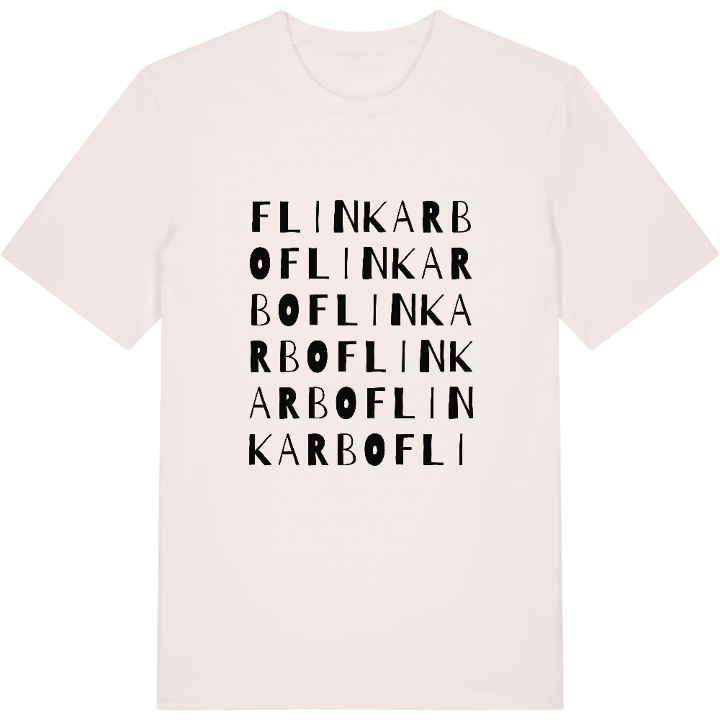 Flinkarbo ordlek t-shirt – t-shirt från PinShirt