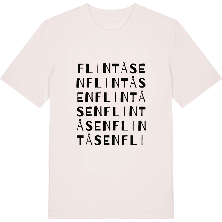 Flintåsen ordlek t-shirt – t-shirt från PinShirt