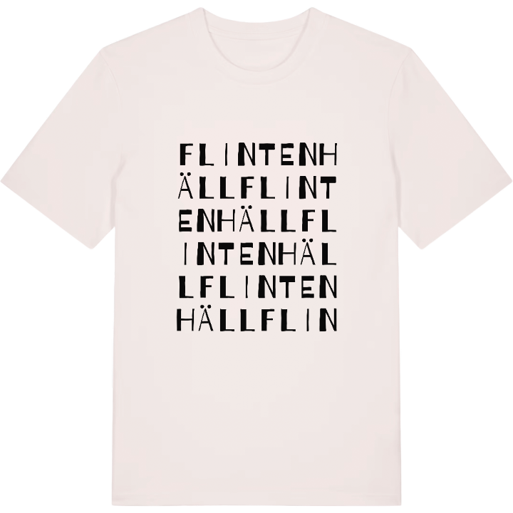 Flintenhäll ordlek t-shirt – t-shirt från PinShirt