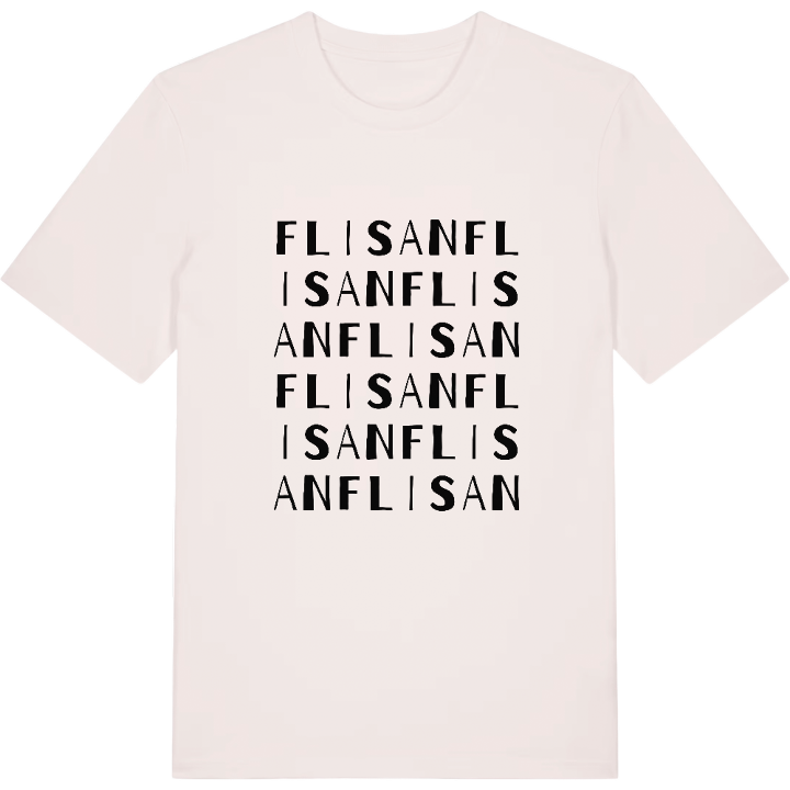 Flisan ordlek t-shirt – t-shirt från PinShirt