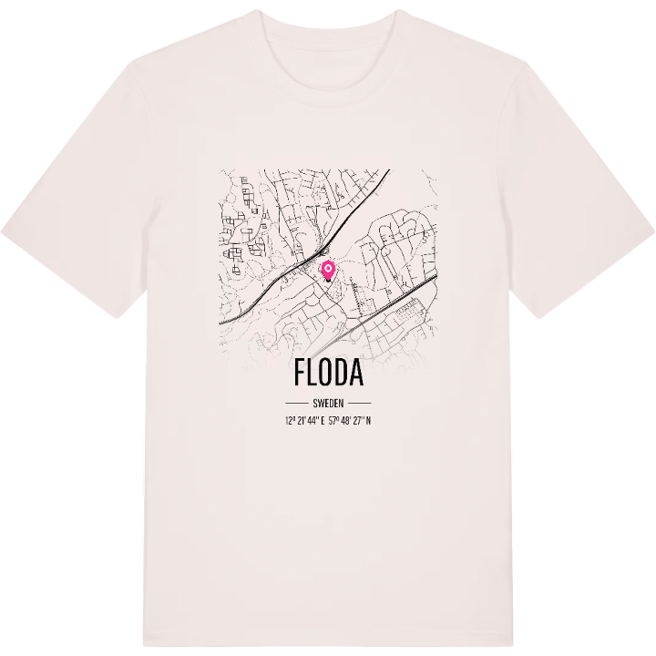 Floda karta t-shirt – t-shirt från PinShirt