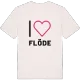 Jag älskar Flöde t-shirt stort tryck