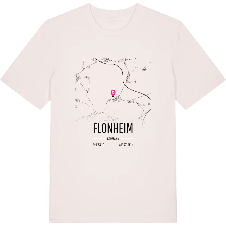 Flonheim karta t-shirt – t-shirt från PinShirt