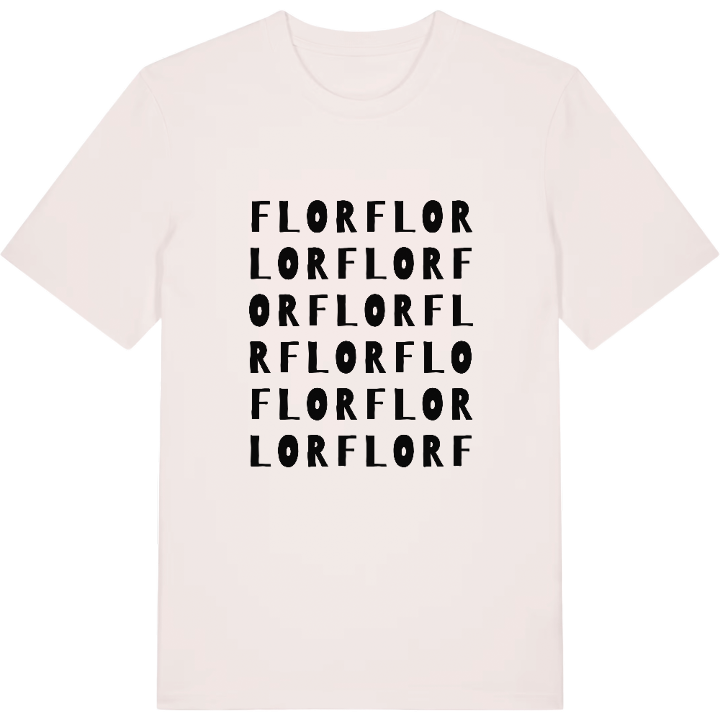 Flor ordlek t-shirt – t-shirt från PinShirt