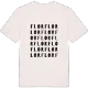 Flor ordlek t-shirt