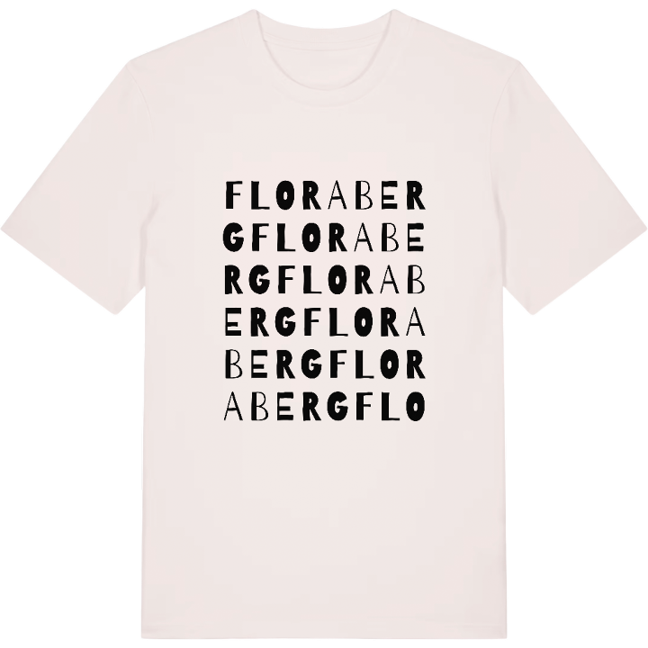 Floraberg ordlek t-shirt – t-shirt från PinShirt