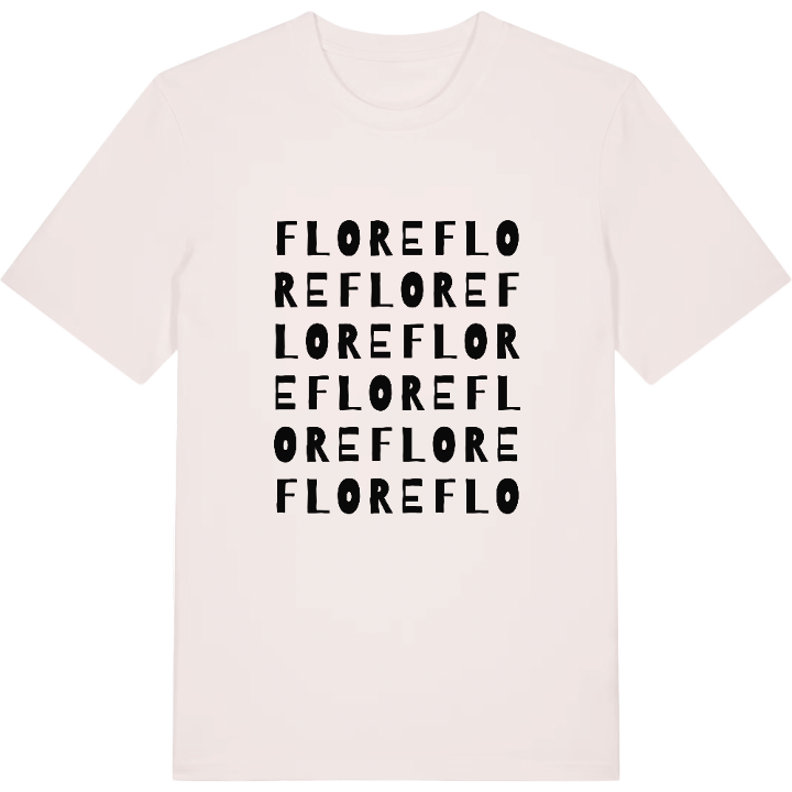 Flore ordlek t-shirt – t-shirt från PinShirt