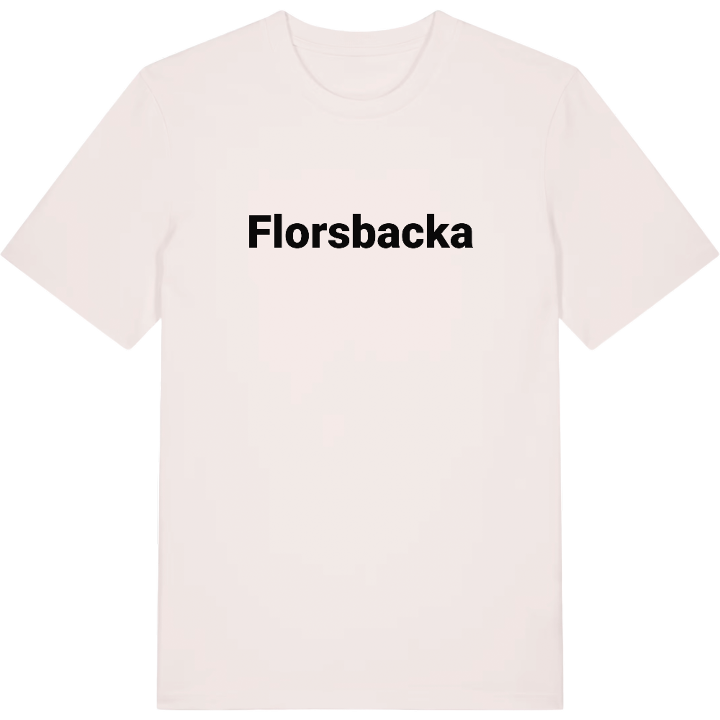 Florsbacka fetstil t-shirt – t-shirt från PinShirt