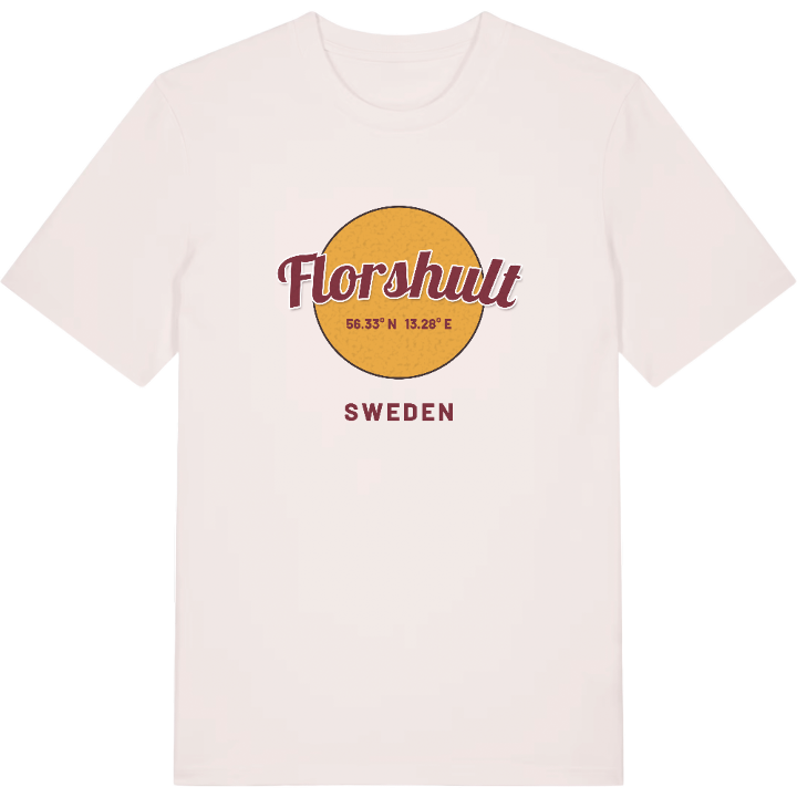 Florshult cirkel t-shirt – t-shirt från PinShirt