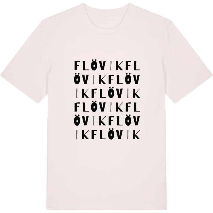 Flövik ordlek t-shirt – t-shirt från PinShirt