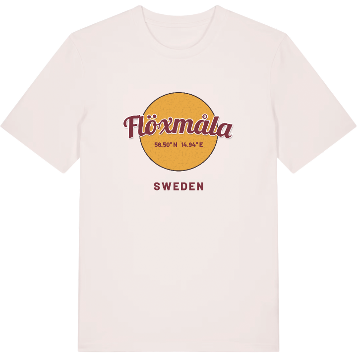Flöxmåla cirkel t-shirt – t-shirt från PinShirt