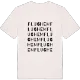 Flughem ordlek t-shirt