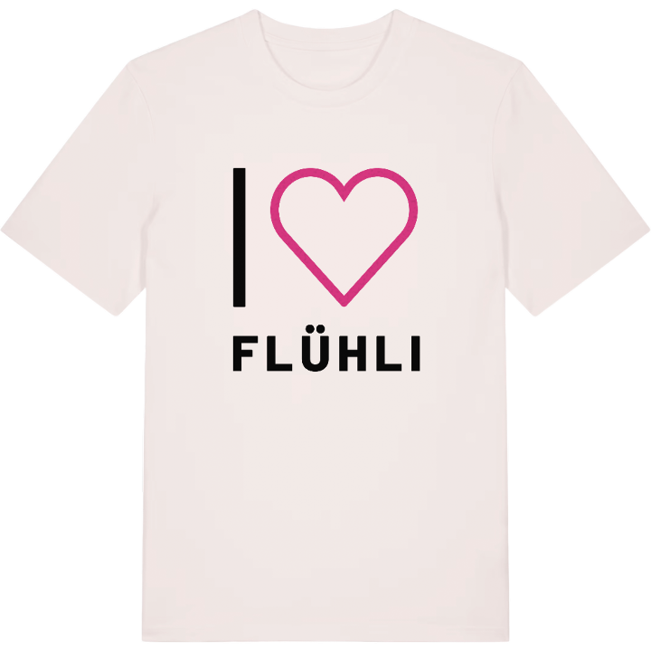 Jag älskar Flühli t-shirt stort tryck – t-shirt från PinShirt