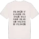 Flumeri ordlek t-shirt