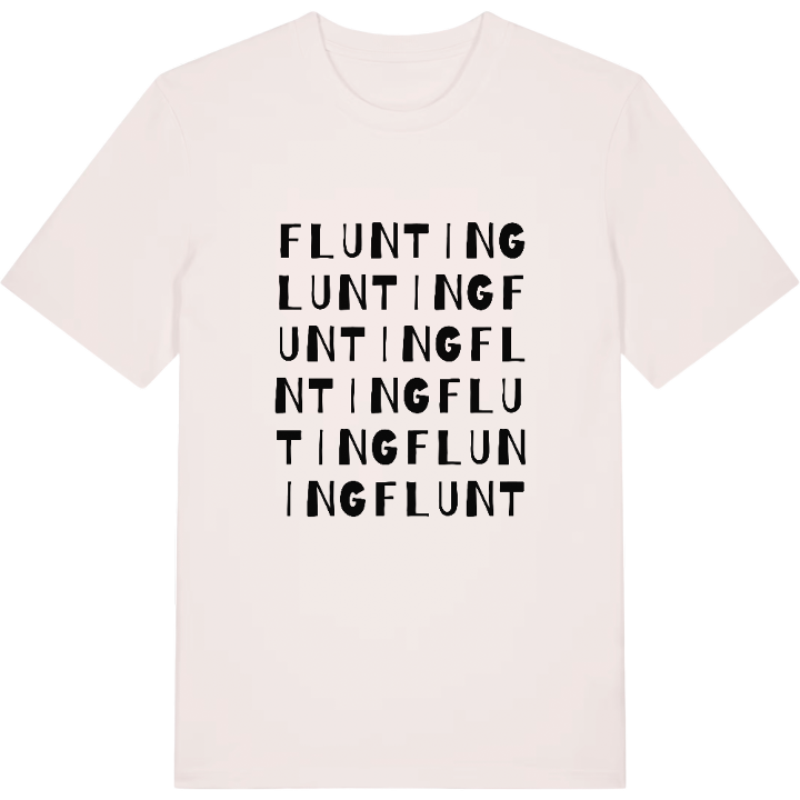 Flunting ordlek t-shirt – t-shirt från PinShirt