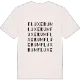 Fluxerum ordlek t-shirt