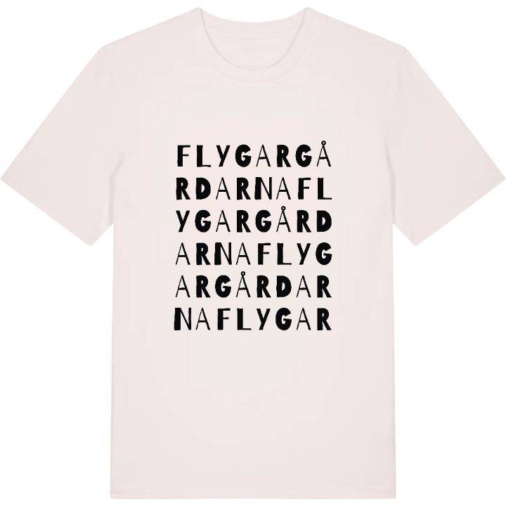 Flygargårdarna ordlek t-shirt – t-shirt från PinShirt
