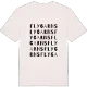 Flygarns ordlek t-shirt