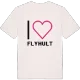 Jag älskar Flyhult t-shirt stort tryck