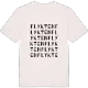 Flykten ordlek t-shirt