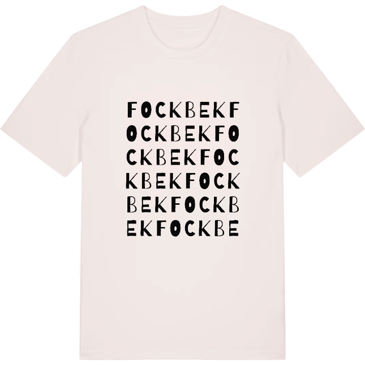 Fockbek ordlek t-shirt – t-shirt från PinShirt