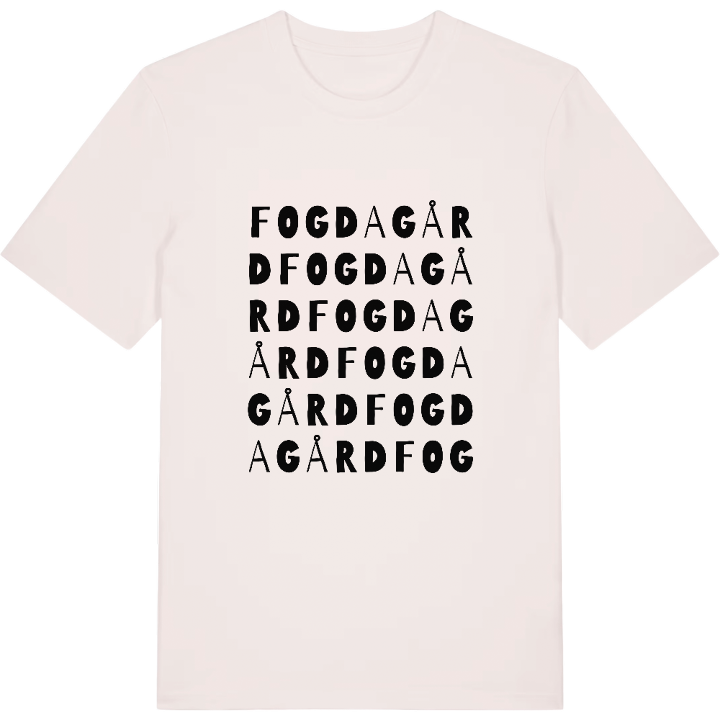 Fogdagård ordlek t-shirt – t-shirt från PinShirt