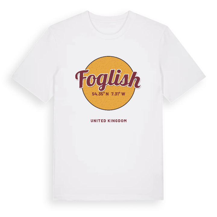 Foglish cirkel t-shirt – t-shirt från PinShirt