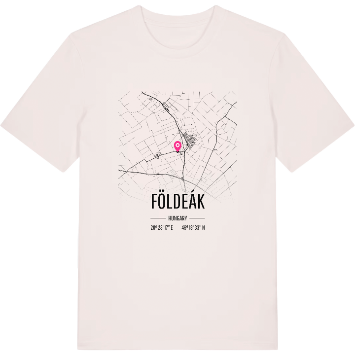 Földeák karta t-shirt – t-shirt från PinShirt
