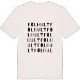 Fölhult ordlek t-shirt