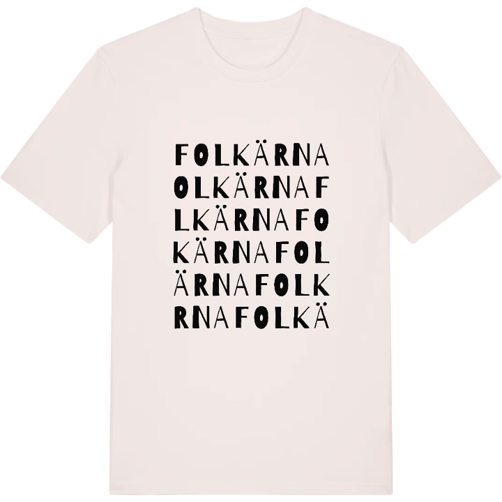 Folkärna ordlek t-shirt – t-shirt från PinShirt