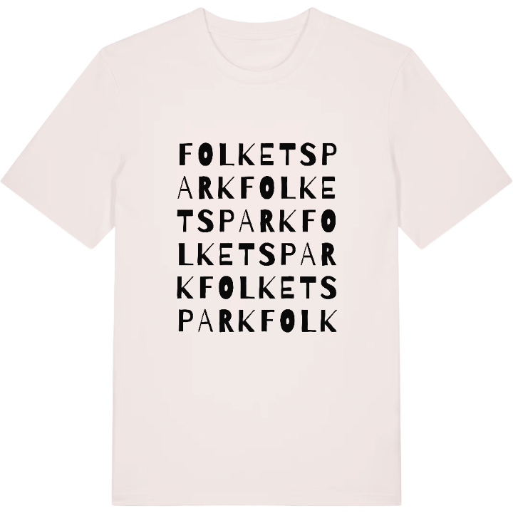 Folkets Park ordlek t-shirt – t-shirt från PinShirt