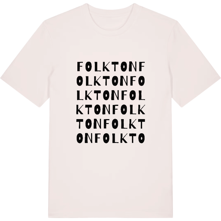Folkton ordlek t-shirt – t-shirt från PinShirt