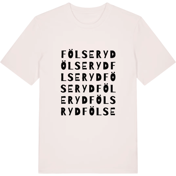 Fölseryd ordlek t-shirt – t-shirt från PinShirt