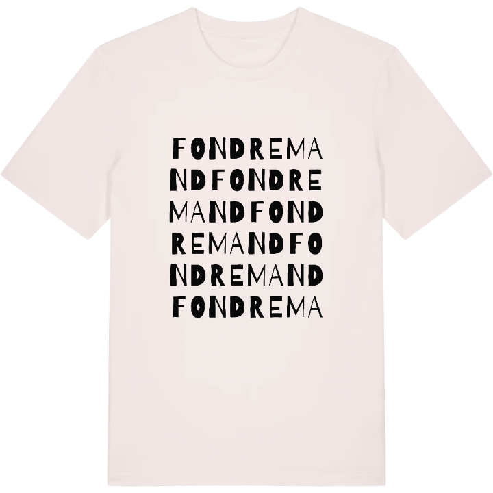 Fondremand ordlek t-shirt – t-shirt från PinShirt