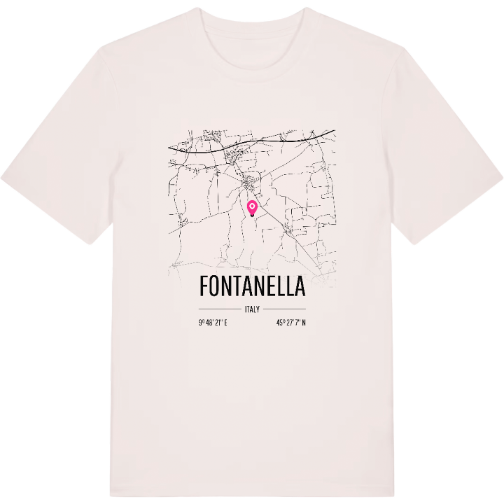 Fontanella karta t-shirt – t-shirt från PinShirt