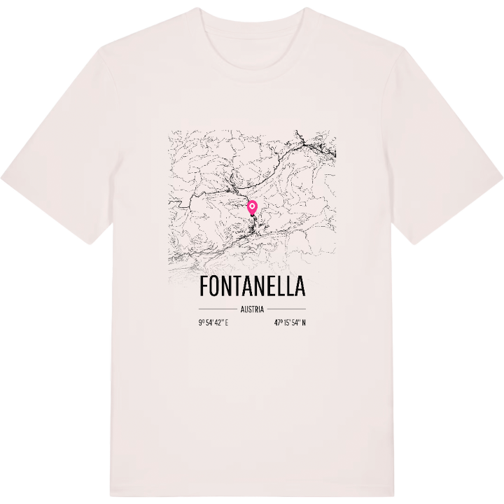 Fontanella karta t-shirt – t-shirt från PinShirt