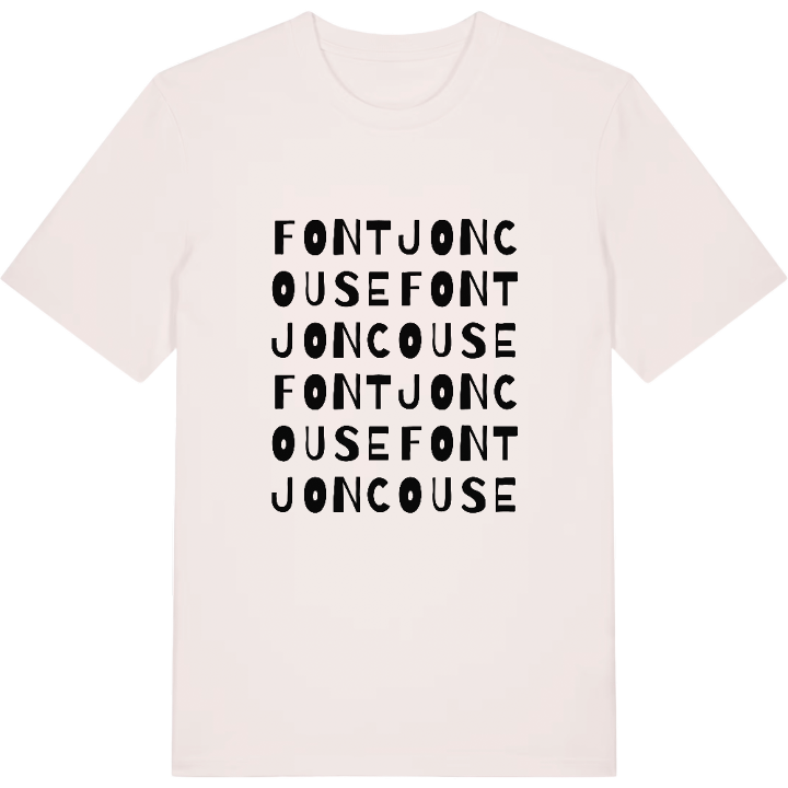 Fontjoncouse ordlek t-shirt – t-shirt från PinShirt