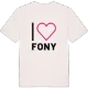 Jag älskar Fony t-shirt stort tryck
