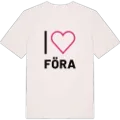 Jag älskar Föra t-shirt stort tryck