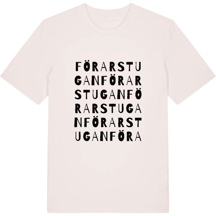 Förarstugan ordlek t-shirt – t-shirt från PinShirt