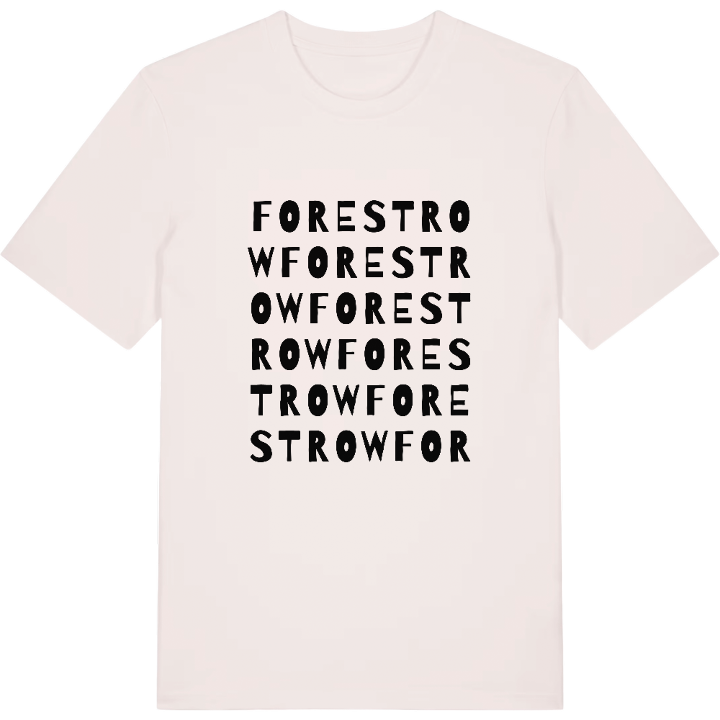 Forest Row ordlek t-shirt – t-shirt från PinShirt