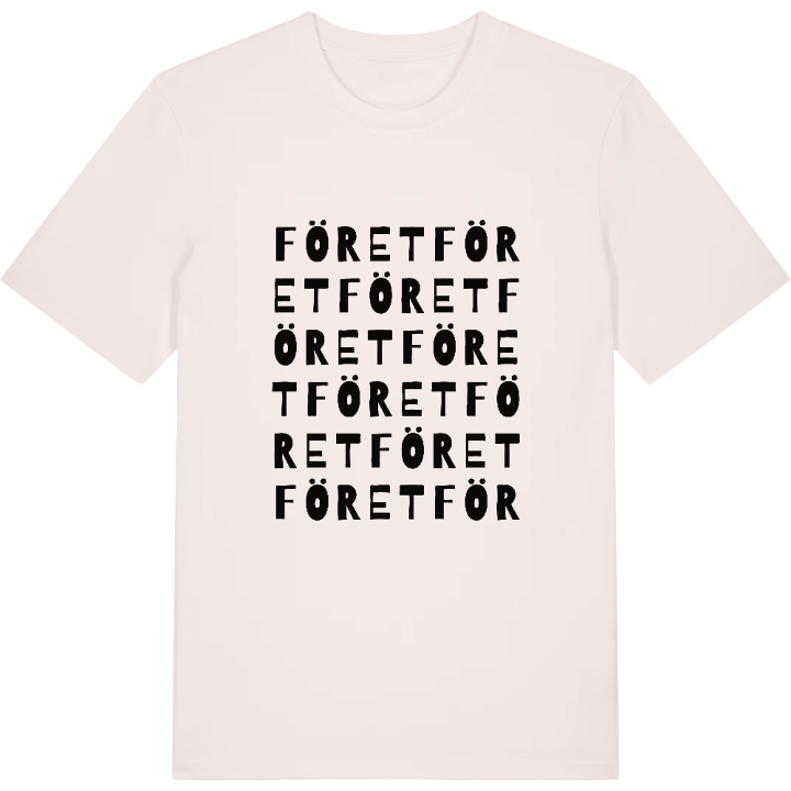 Föret ordlek t-shirt – t-shirt från PinShirt