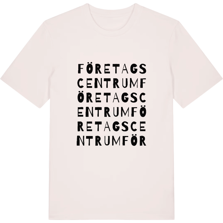 Företagscentrum ordlek t-shirt – t-shirt från PinShirt
