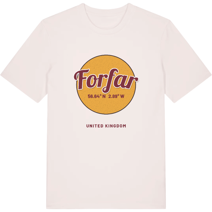 Forfar cirkel t-shirt – t-shirt från PinShirt