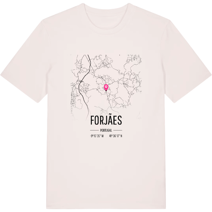 Forjães karta t-shirt – t-shirt från PinShirt
