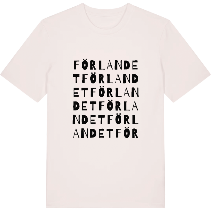 Förlandet ordlek t-shirt – t-shirt från PinShirt