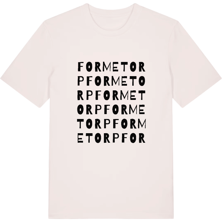 Formetorp ordlek t-shirt – t-shirt från PinShirt